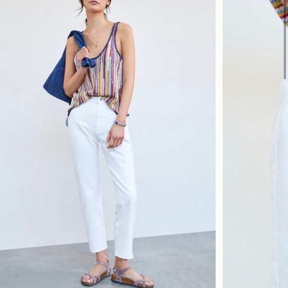 ANTHROPOLOGIE NWT Pilcro The Borrowed Boyfriend Jeans Size 28. - Picture 4 of 13